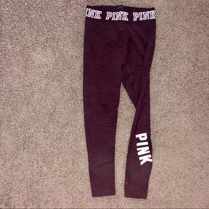 Maroon PINK legging